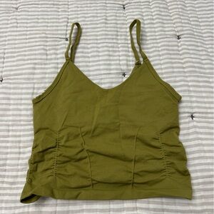 FP MOVEMENT - Good Karma Ruched Crop Tank - Size XS/S